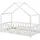 [en.casa] Kinderbett Treviolo 70 x 140 cm Kiefer weiß