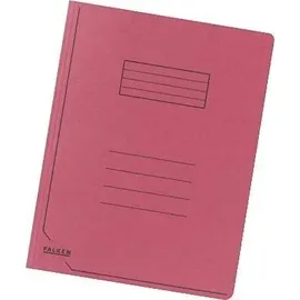 Falken Jurismappe 80001357 DIN A4 3 Klappen Karton rot