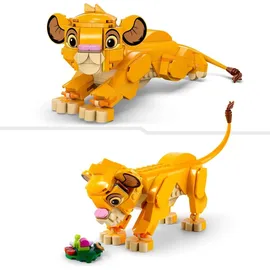 LEGO Disney Classic 43243 Simba, das Löwenjunge des Königs