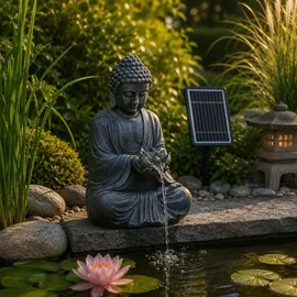 MARELIDA Gartenbrunnen Buddha
