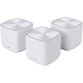 Asus ZenWiFi XD4 Plus AX1800 weiß, Router und 2x Repeater Set, 3er-Bundle (90IG07M0-MO3C40)