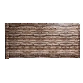 Estexo Balkonverkleidung 75 x 600 cm Holz-Optik 2 PVC