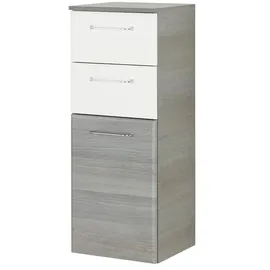 Smart Midischrank Onda ¦ grau ¦ Maße (cm): B: 35 H: 90,5 T: 33.0