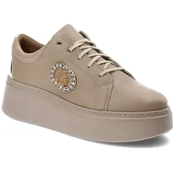 Beige Sneakers Lamanti Stylische Damenschuhe, 39