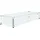 Vevor Windschutz 924 x 417 x 191 mm Glas Aluminium grau