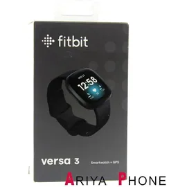 Fitbit Versa 3 schwarz/aluminium schwarz