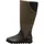 Softinos Damen Stiefel schwarz/braun - 37