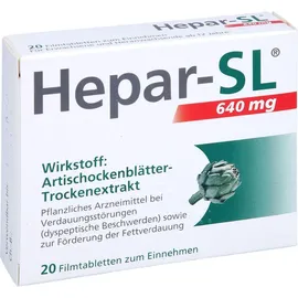 Hepar-SL 640 mg Filmtabletten 20 St.