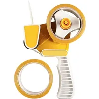 KWB Packband-Abroller Grau, Gelb Rollenbreite (max.): 50 mm Rollenlänge