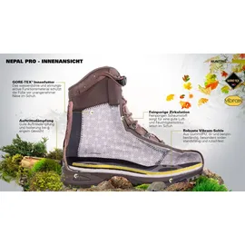 Haix NEPAL Pro - UK 6.0 EU 39 - braun