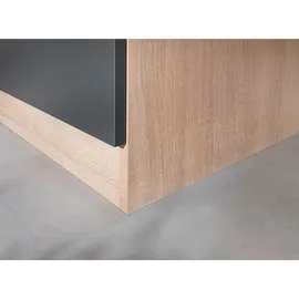 Respekta Küchenmöbel-Set Merle 100 x 60 x 200 cm Grau