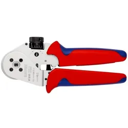 97 52 63 Vierdornpresszange gedrehte Kontakte, Mehrkomponenten-Hüllen 180mm