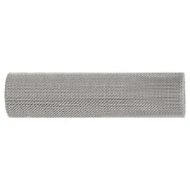 vidaXL Mesh Bildschirm 40 x 200 cm Silber/Edelstahl