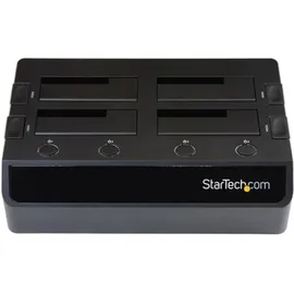 Startech StarTech.com USB 3.0 4 Bay 2,5 / 3,5 SATA III Festplatten Dockingstation mit UASP und zwei Lüftern, 6,4 / 8,9 cm HDD / SSD Dock