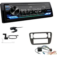 EHO JVC KD-X482DBT Autoradio 1-DIN DAB+ Bluetooth Amazon Alexa