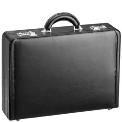 d&n Tradition Aktenkoffer 44 cm  schwarz