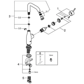 Grohe Essence Einhandmischer Phantom Black