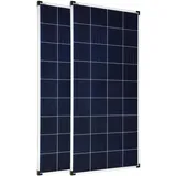 enjoy solar Poly 100 W 12V Polykristallines Solarpanel Solarmodul Photovoltaikmodul ideal für Wohnmobil, Gartenhäuse, Boot