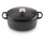 Le Creuset Signature Bräter 31 cm oval schwarz glänzend