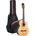 Guitars Konzert Gitarre Elektro-Akustisch Slim Neck Performer Inklusive Gig Bag Massive Sitka Fichte Walnuss Hochglanz Natur