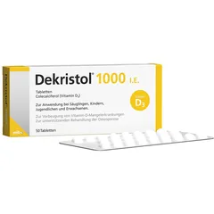 Dekristol 1.000 I.E. Tabletten