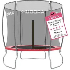 Hudora Fantastic 250V 200 cm inkl. Sicherheitsnetz rot