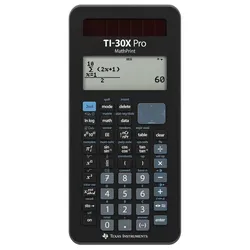 TEXAS INSTRUMENTS TI-30X Pro MathPrintTM Wissenschaftlicher Taschenrechner schwarz