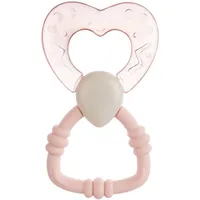 Canpol babies Water Teether With Rattle Pink Beißring mit Rassel