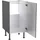 kochstation Spülenschrank KS-Paula 45 x 58,4 x 87 cm Grau