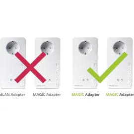 devolo Magic 2 WiFi 6 Multiroom Kit Powerline