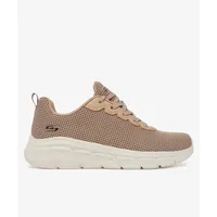 Skechers Bobs B Flex Visionary Essence Damen Sneaker Tan Memory Foam