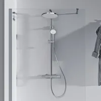 Ideal Standard Ceratherm T25 N Aufputz-Duschsystem mit Thermostat, A8495AA,