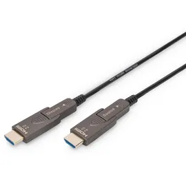 Digitus HDMI AOC Hybrid Kabel 30 m Schwarz