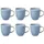 Villeroy & Boch Kaffeebecher 0,36 l Blau 6 St.