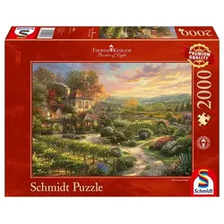 Thomas Kinkade - In den Weinbergen - 2000 Teile Puzzle