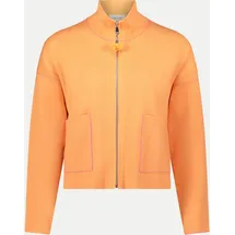 Cartoon Strickjacke orange/pink 38