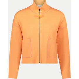 Cartoon Strickjacke orange/pink 38