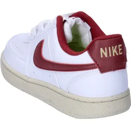 Nike Court Vision Low Next Nature Damen White/Muslin/Metallic Gold Star/Team Red 41