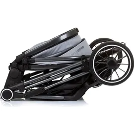 Chipolino Aura 2 in 1 umbaubar Wickeltasche Aschgrau Schwarz