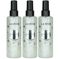 La Rive Shimmer Mist Diamond Star 3 x 200 ml Body Mist Bodyspray Set