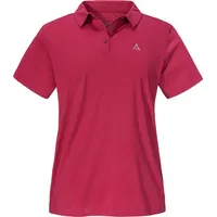 Schöffel Damen Polo Shirt Ramseck L, merlot, 42