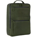 LEONHARD HEYDEN Den Haag Rucksack 42 cm Laptopfach grün