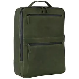 LEONHARD HEYDEN Den Haag Rucksack 42 cm Laptopfach grün