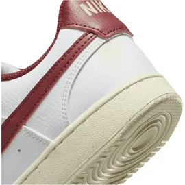 Nike Court Vision Low Next Nature Damen White/Muslin/Metallic Gold Star/Team Red 38,5