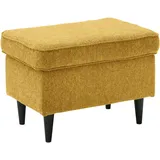 Sconto Hocker Oskar - gelb ¦ gold