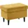 Sconto Hocker Oskar - gelb ¦ gold