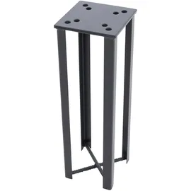 Bodenhülse Metall 16 x 50 x 16 cm Grau