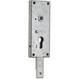 ASSA ABLOY Kipptorschloss gefedert, nach unten, Kasten 60x160 mm, verzinkt