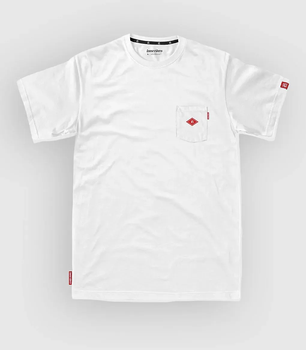 Loose Riders Base Tech Tee white Gr. L