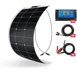 Solarmodul 100W flexibel 12V – wasserdicht, Camping, Outdoor, Home